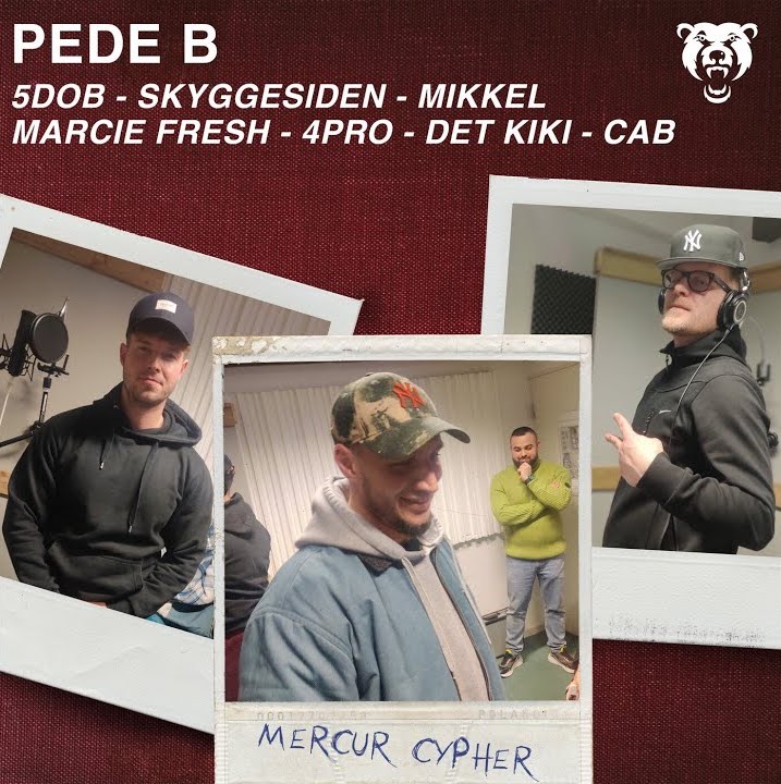 Mercur Cypher — Pede B feat. SkyggeSiden, 4pro, Mikkel, Marcie Fresh, Det Kiki, 5-Dob og Cab (+ reaktion 👀)